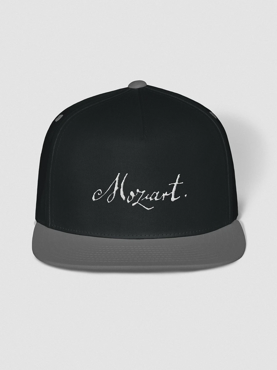 Mozart Signature Cotton Twill Flat Bill Cap product image (1)