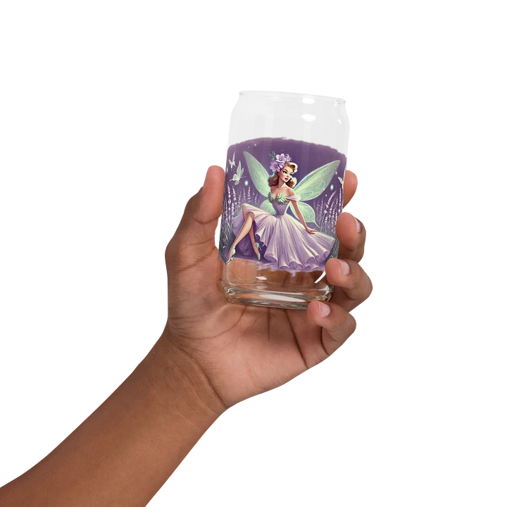 Lavender Fairy Can-Shaped Glass product image (32)