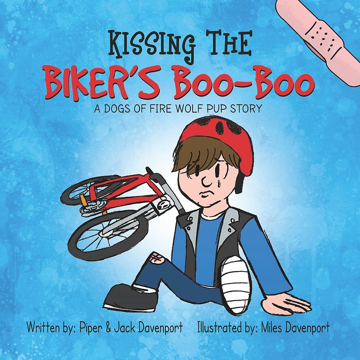 Kissing the Biker's Boo-Boo, Wolf Pup Stories, Book #1 - Signed Hardback product image (1)
