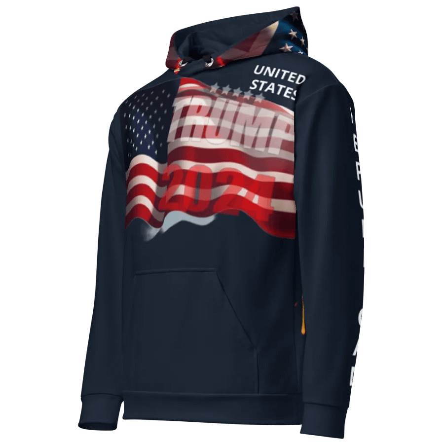 Trump 2024 Patriotic Flag Hoodie product image (3)