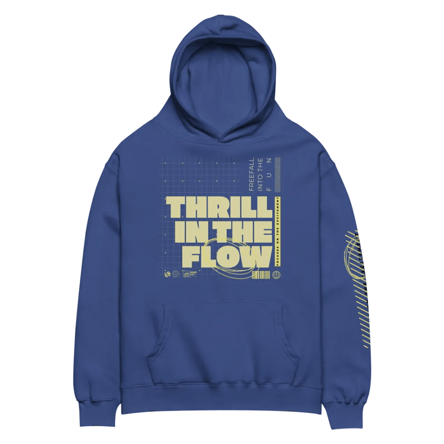 Thrill Seeker: Unleash the Fun: Oversized Hoodie product image (4)