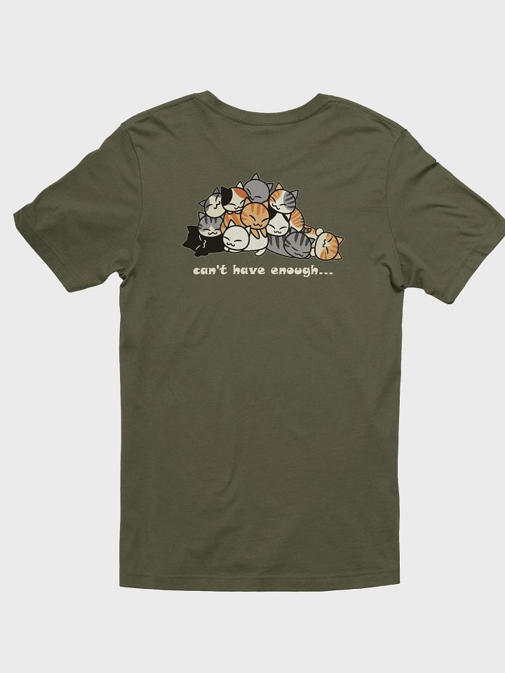 Orange Tabby and White (Off-white) Cat Unisex T-shirt product image (2)