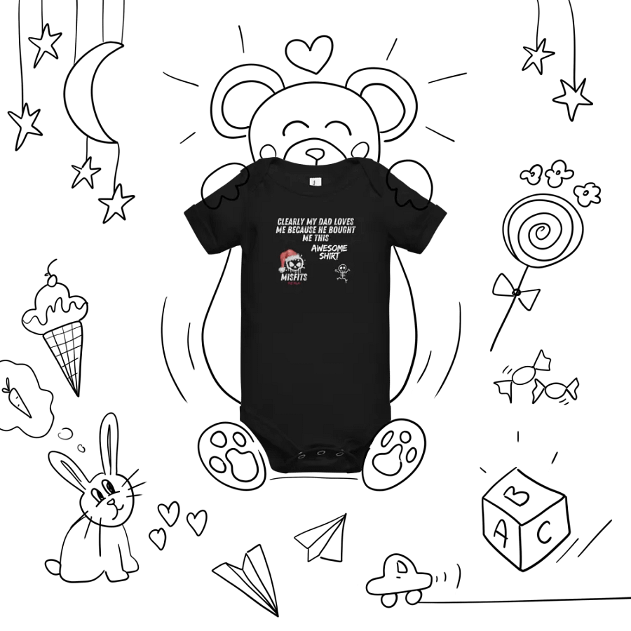 Misfits - Baby Dad Onesie product image (7)