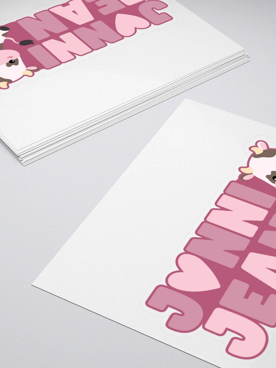 Jonni Jean Logo Sticker product image (4)