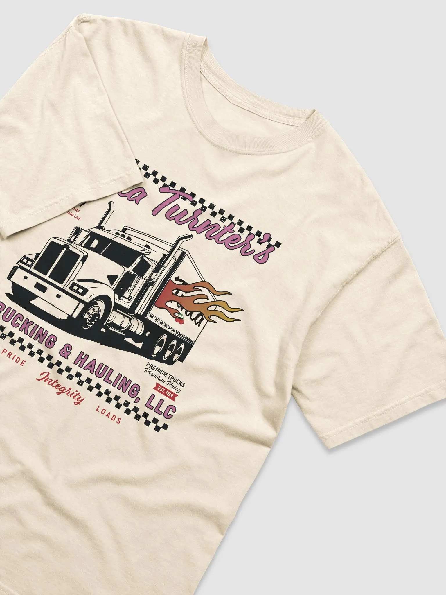 Tinta Turnter's Hauling & Trucking Printed Shirt product image (3)