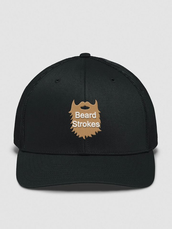 Beard Strokes Trucker Snapback Hat product image (1)