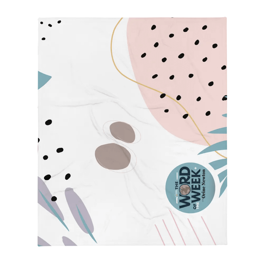 Word of the Week - Plush Blanket product image (3)