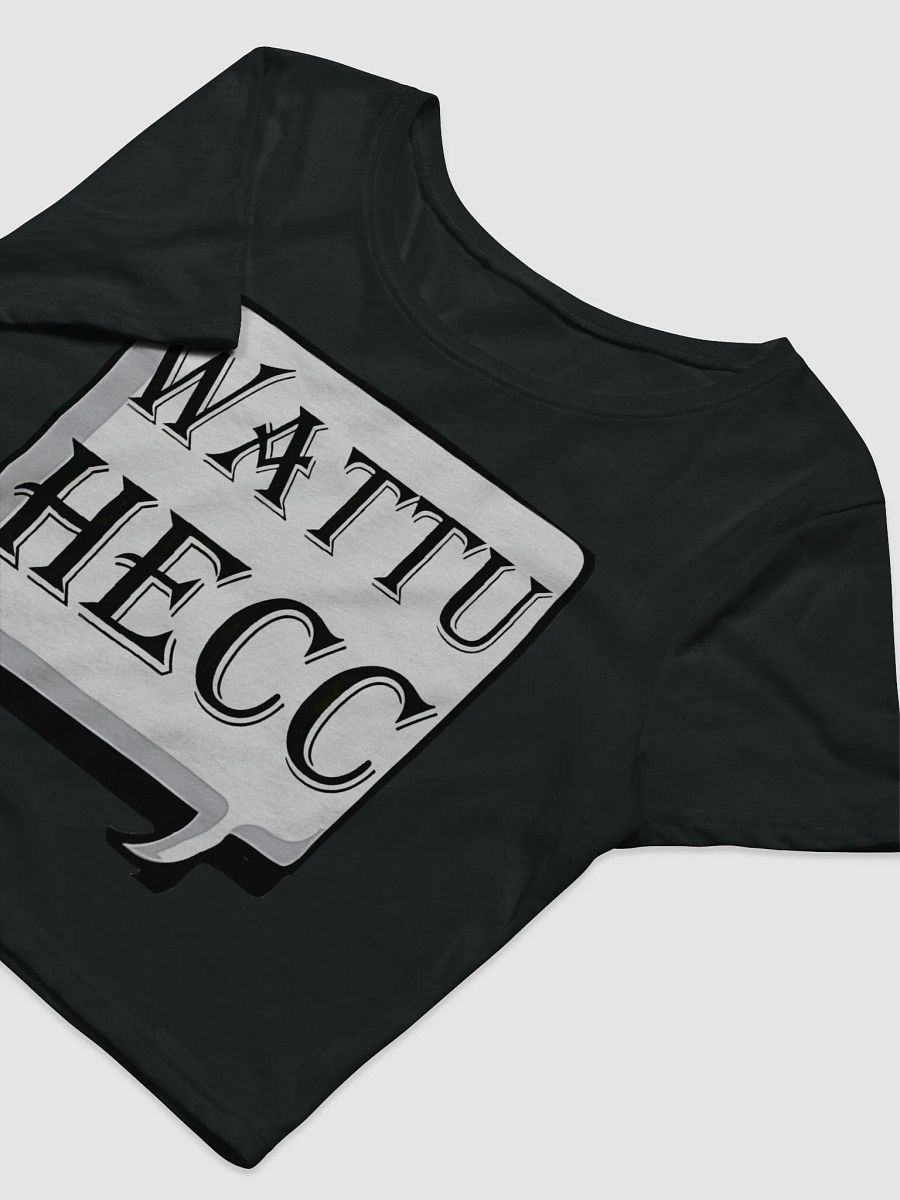 wattuhecc Bella+Canvas Women's Crop Tee product image (7)