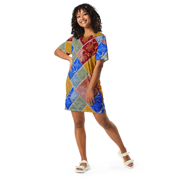 Marble Majesty T Shirt Dress product image (1)