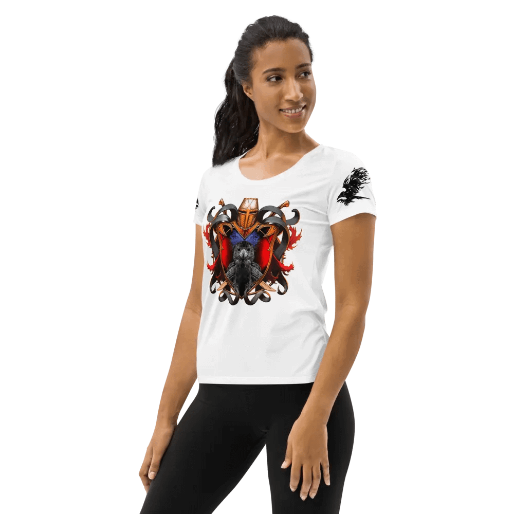 KoS - Women's Athletic T-Shirt (White) product image (5)