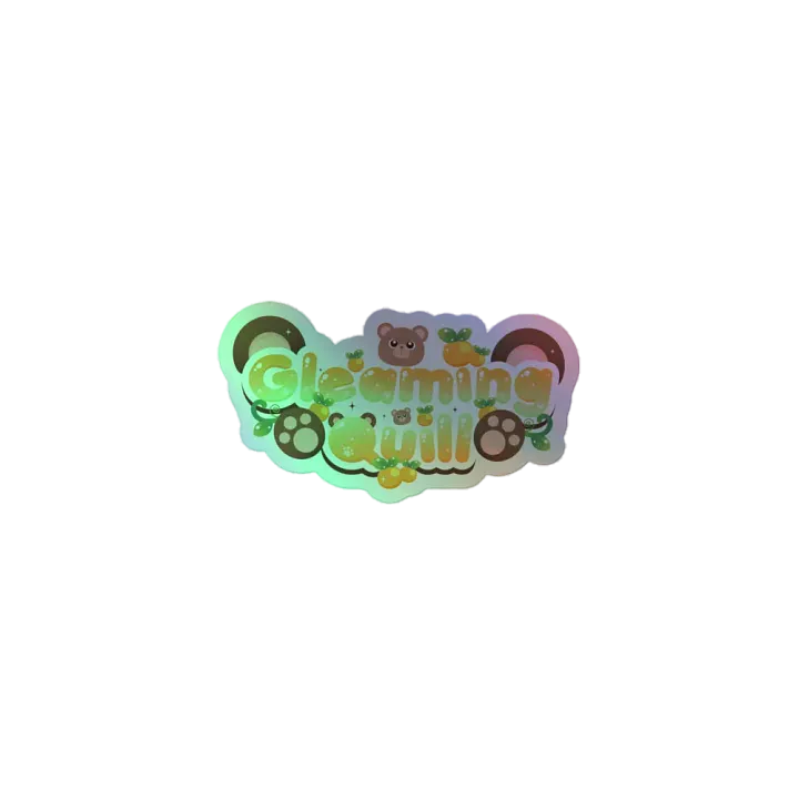 Holographic Logo Sticker product image (1)