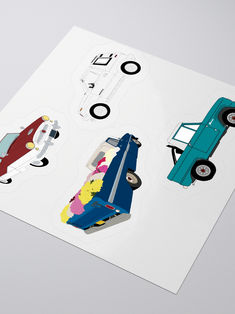 classic car sticker sheet product image (8)