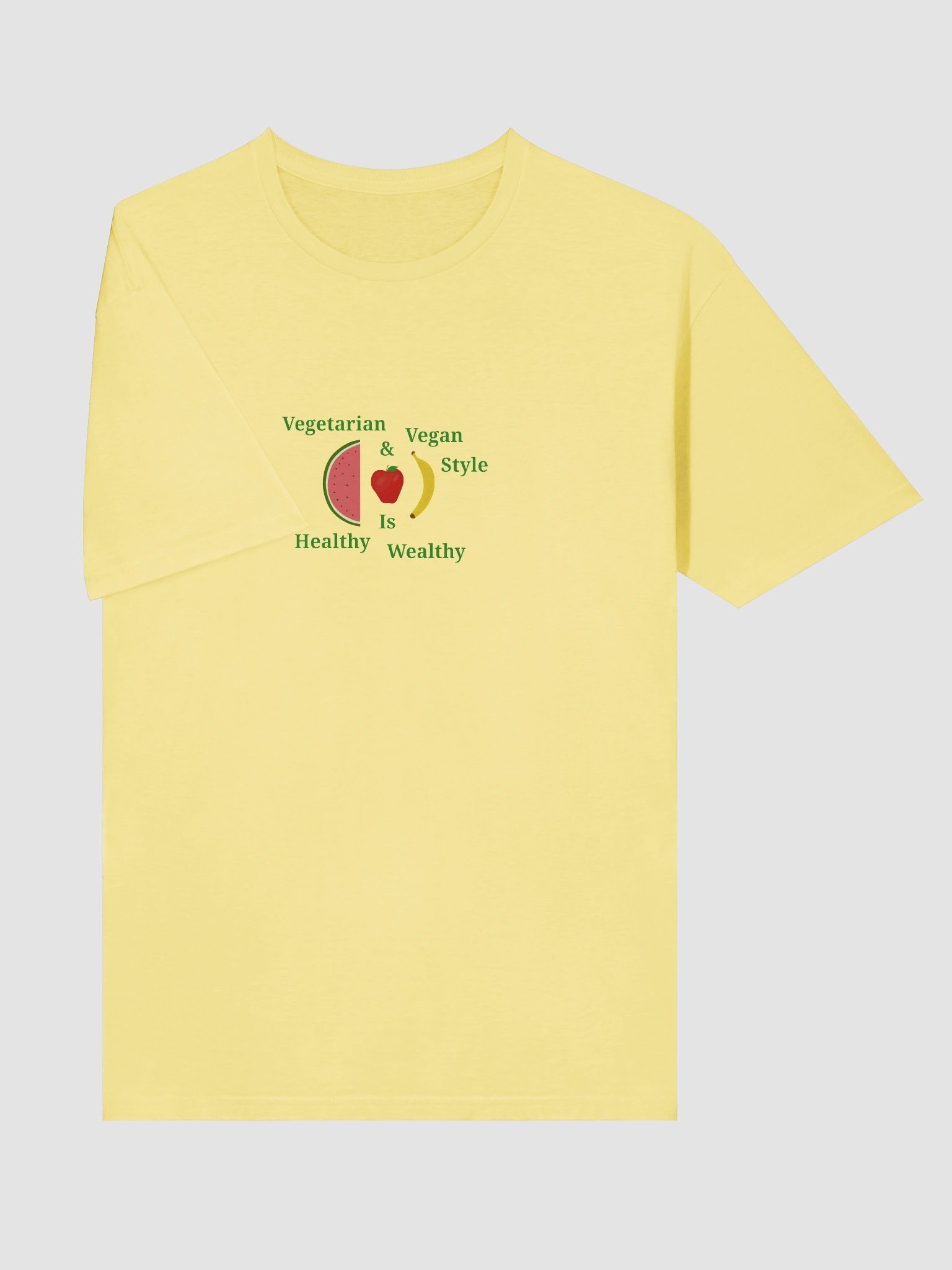 Healthy & Wealthy Vegetarian T-Shirt product image (5)