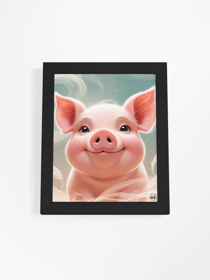 Piggy Down Piglet Framed Matte Poster product image (9)