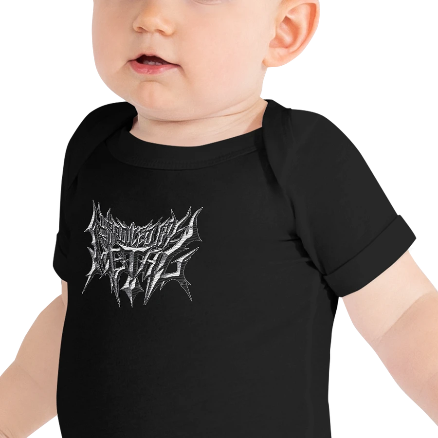 Spoiled By Metal Baby Onesie product image (2)