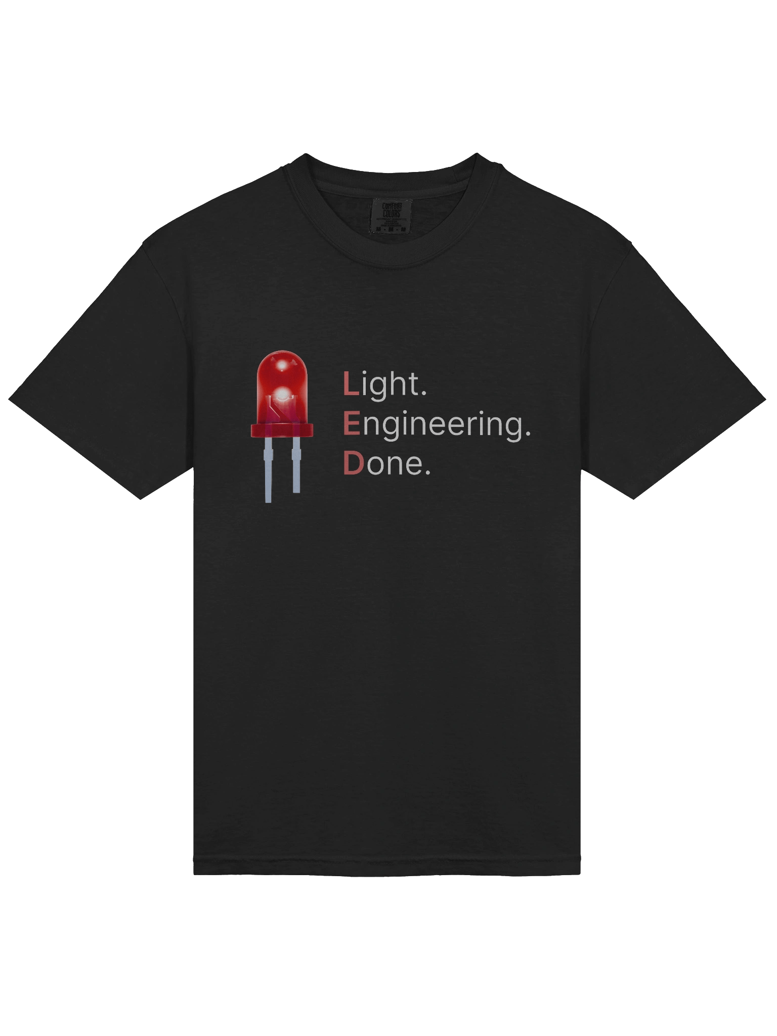 LED | Light. Engineering. Done. - Heavyweight T-Shirt product image (14)