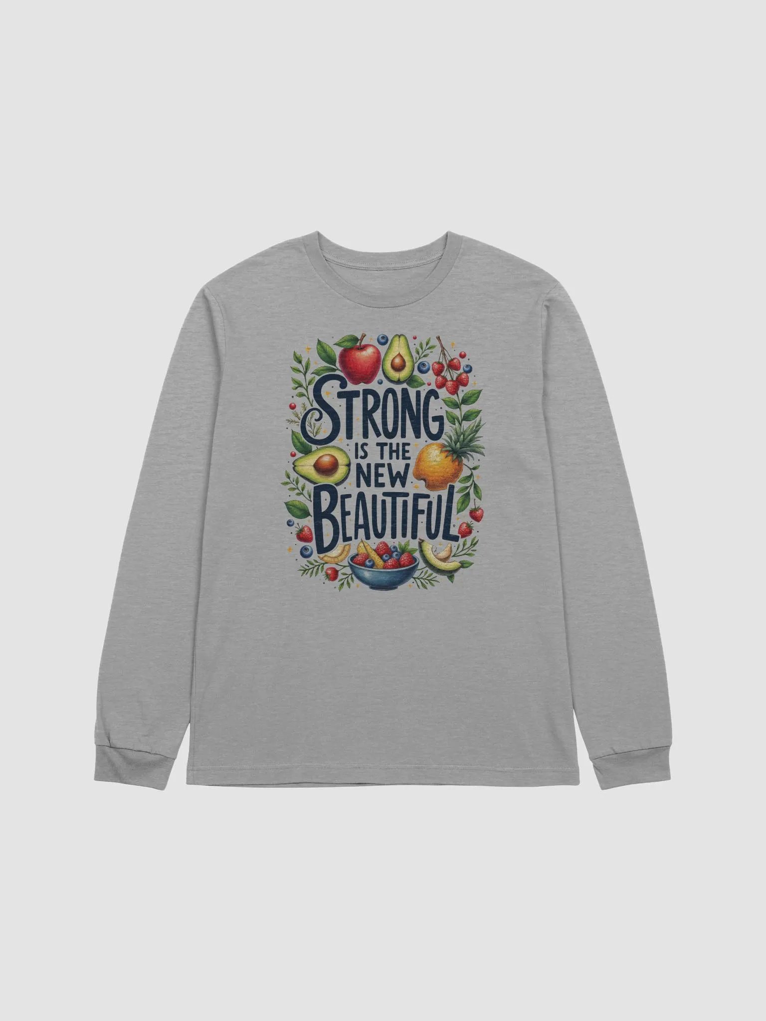 Strong is the New Beautiful Long Sleeve Tee product image (4)