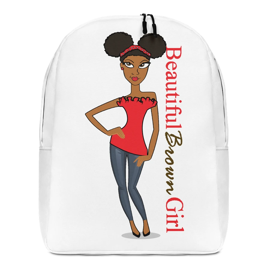 Beautiful Brown Girl Backpack product image (1)