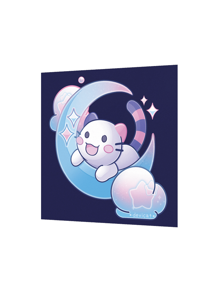 Print • CandiCat on the Moon • 2025 product image (6)