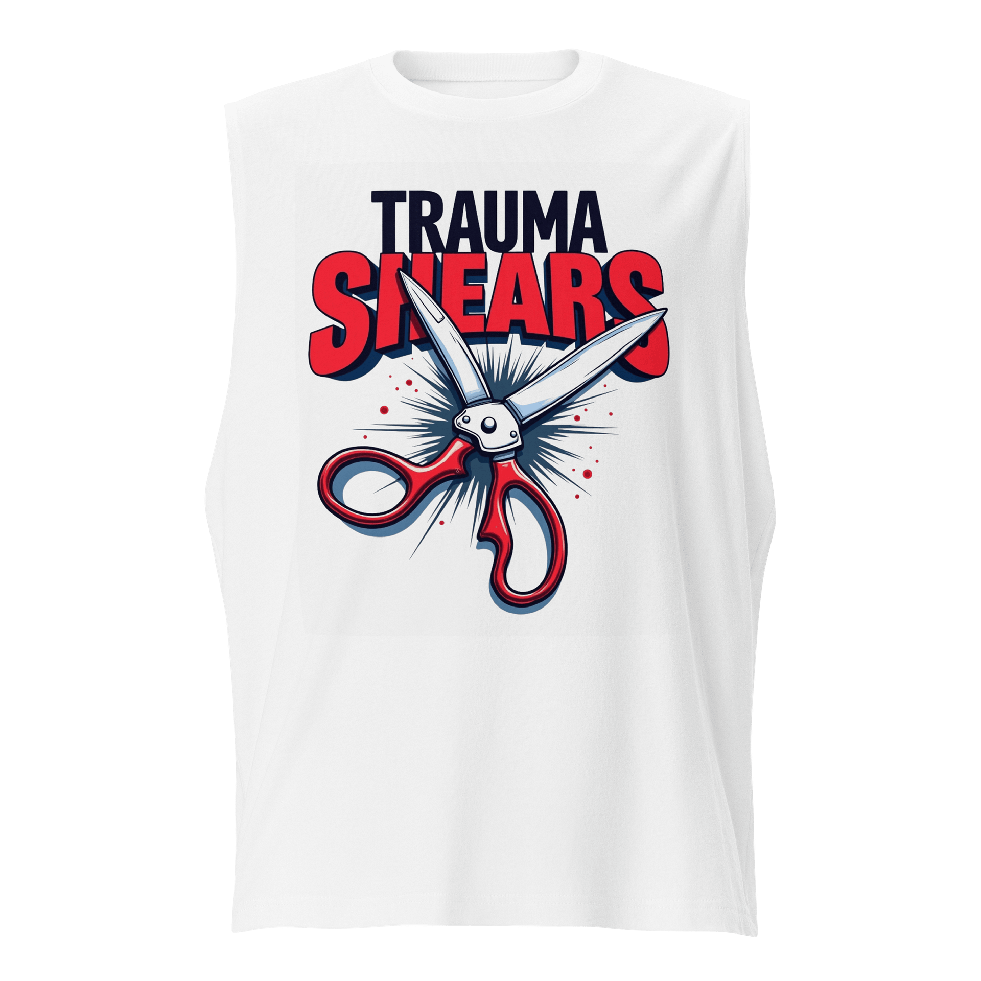 Bold Trauma Shears Explosion Muscle Tank product image (1)