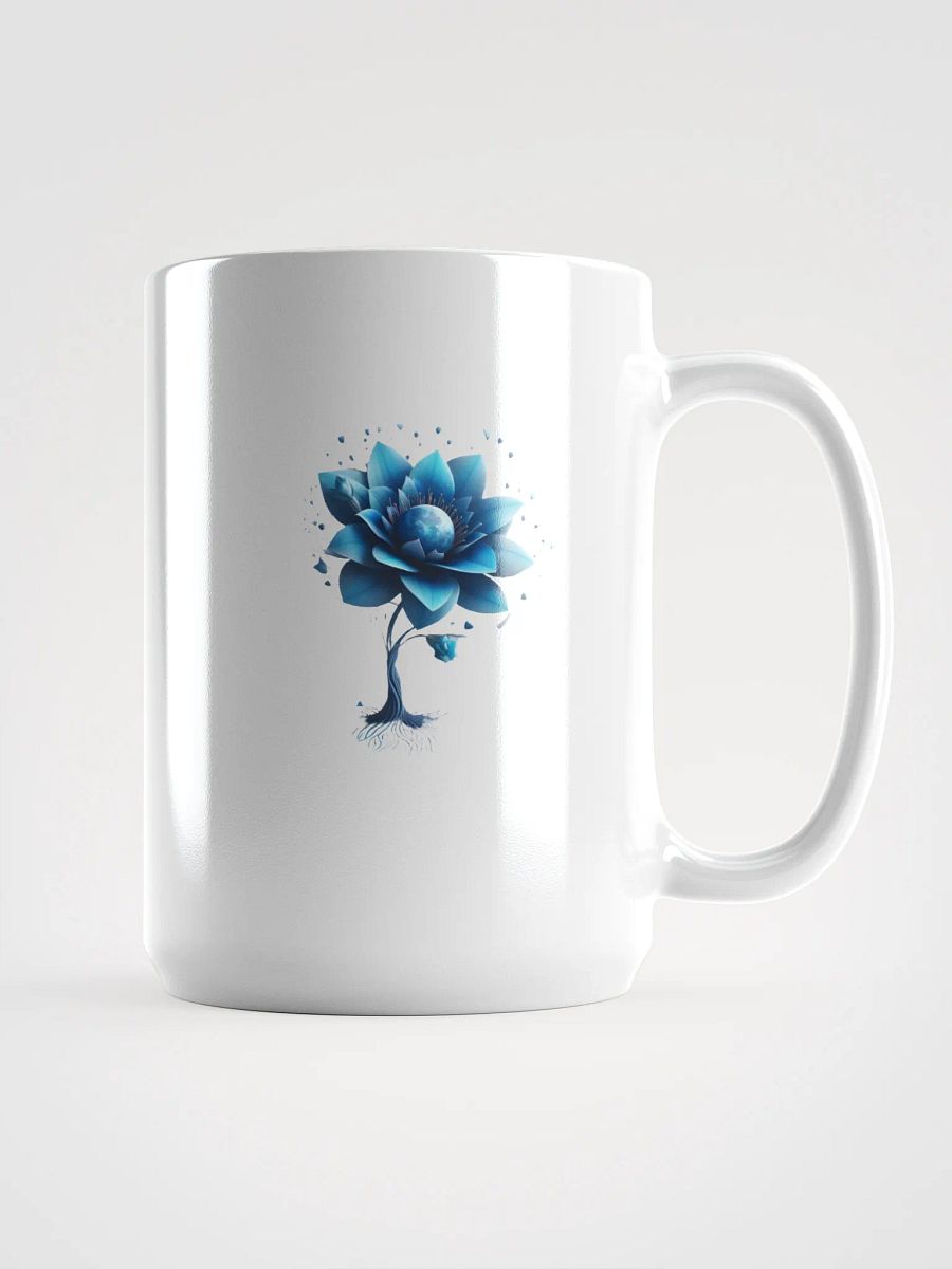 MoonFlower White Glossy Mug product image (1)