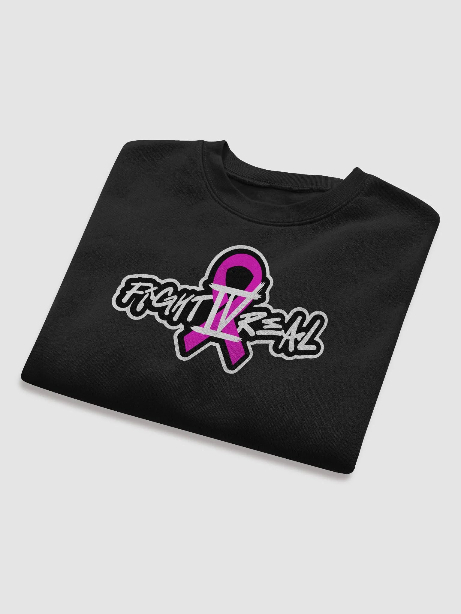 Breast Cancer Awareness Fleece Crop Sweatshirt product image (9)