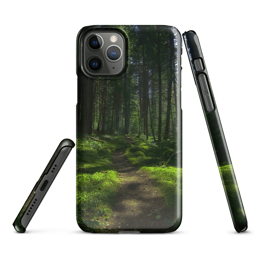 Lower Dungeness Trail Timber sun lighting Snap Case product image (1)