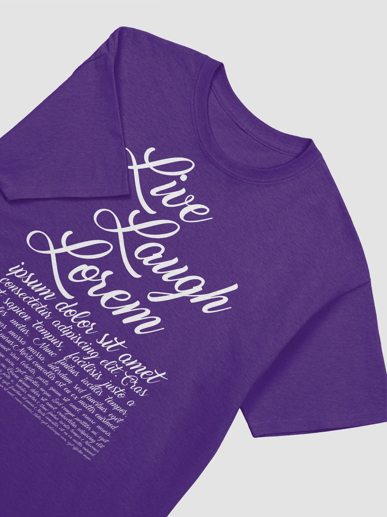 Live Laugh Lorem Ipsum Dark Mode Heavyweight T-Shirt product image (3)