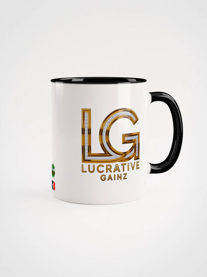 Lucrative Gainz White/Black Mug product image (1)