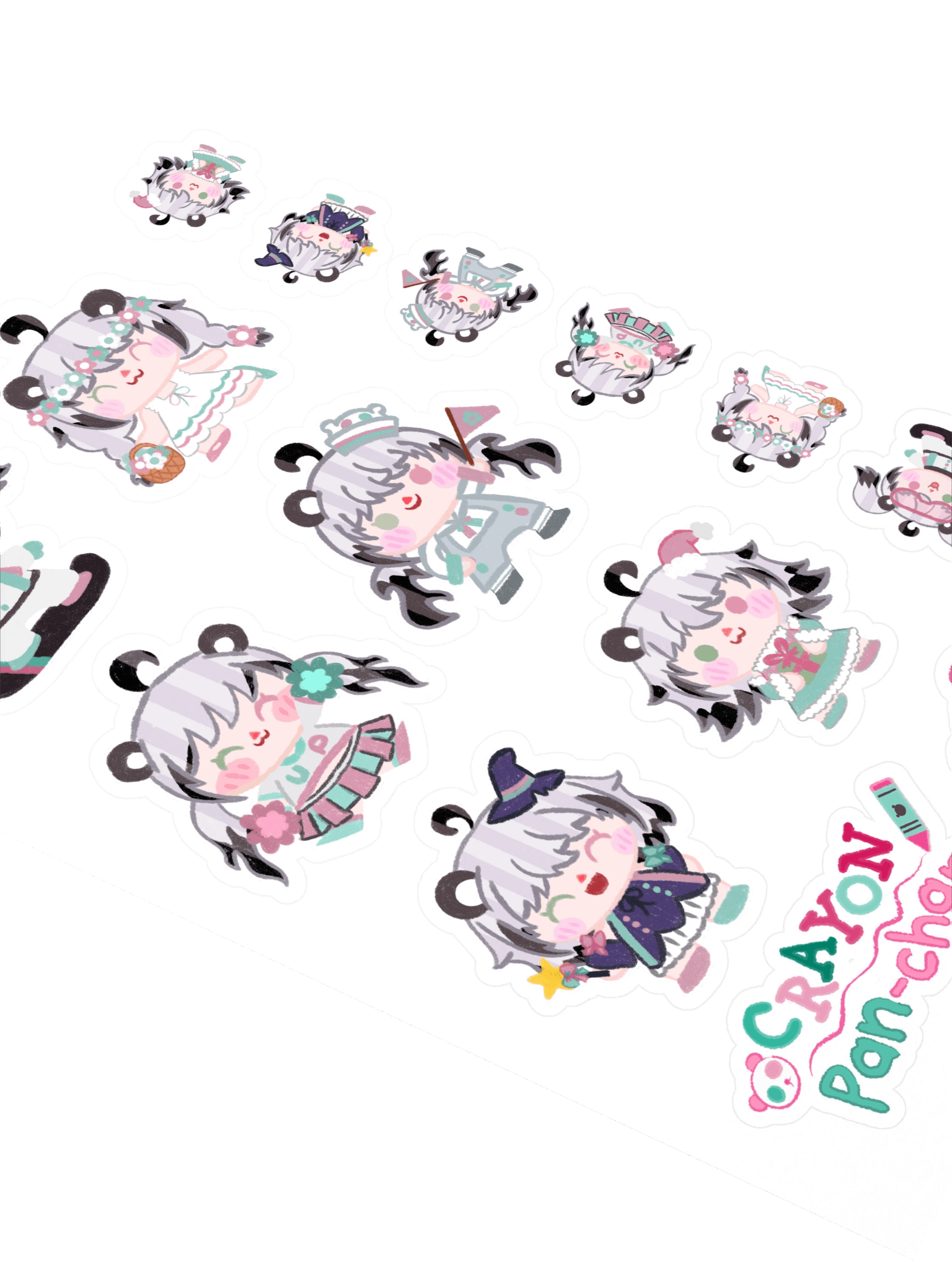 Utano Pandora 'Crayon Pan-Chan' Sticker Set B product image (2)