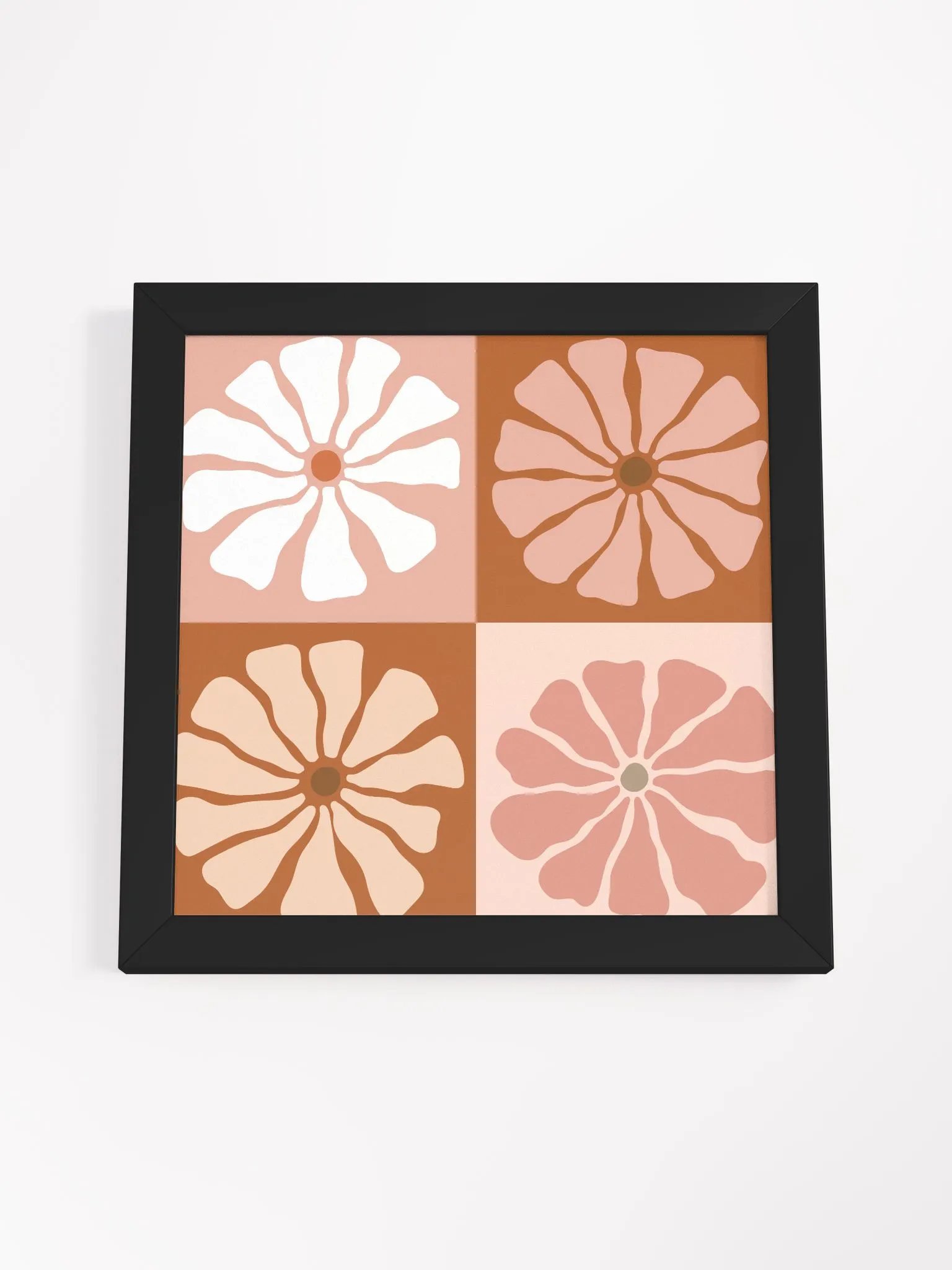 Floral Mosaic - Framed Poster product image (4)