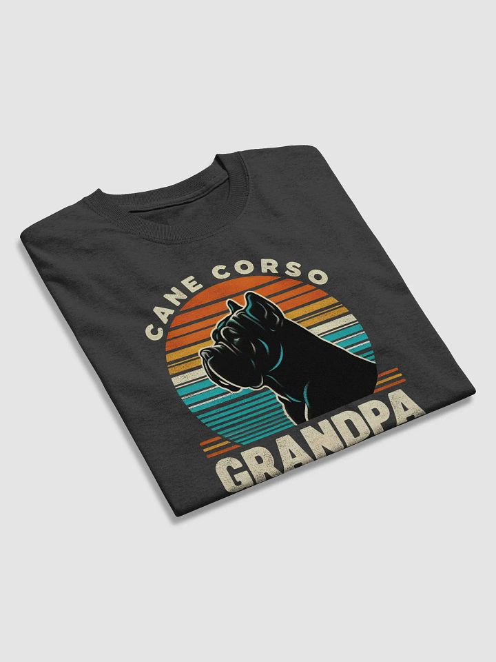 Cane Corso Grandpa Classic Retro T-Shirt product image (2)