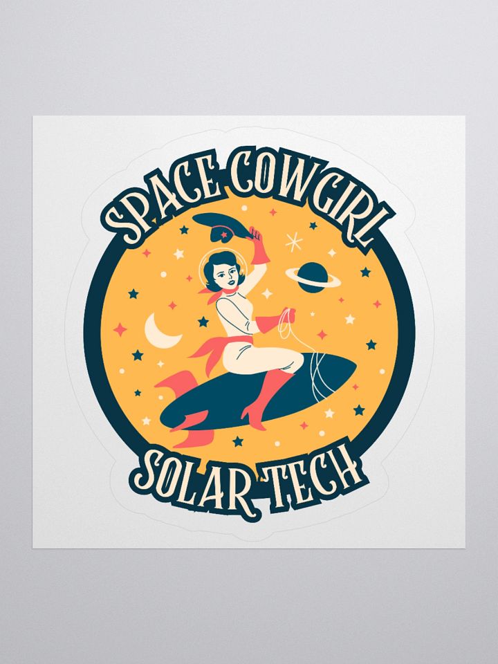 Space Cowgirl Sticker product image (2)