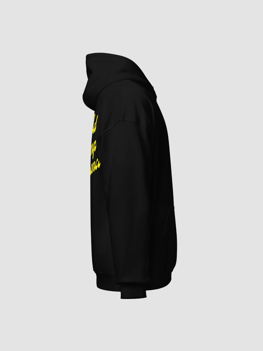 WolfeyVGC World Champ Cursive Black Hoodie - Yellow product image (3)