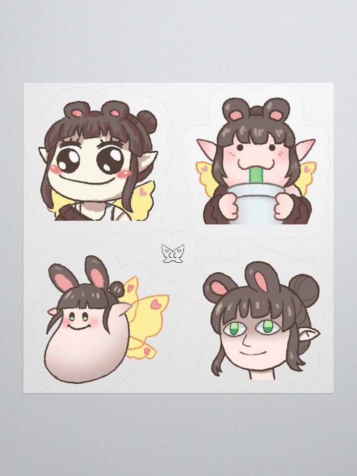 Cheesecake Emote Stickies - Silly Pack product image (1)