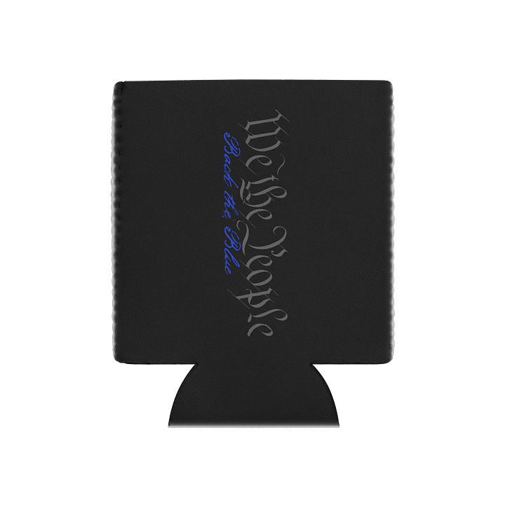 We The People: Back The Blue Coozie product image (1)