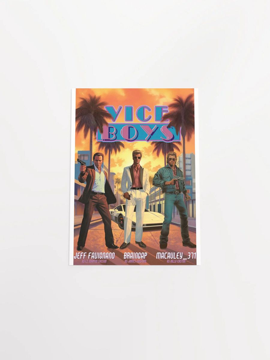 Vice Boys Miami Sunset Poster (Unframed) product image (13)