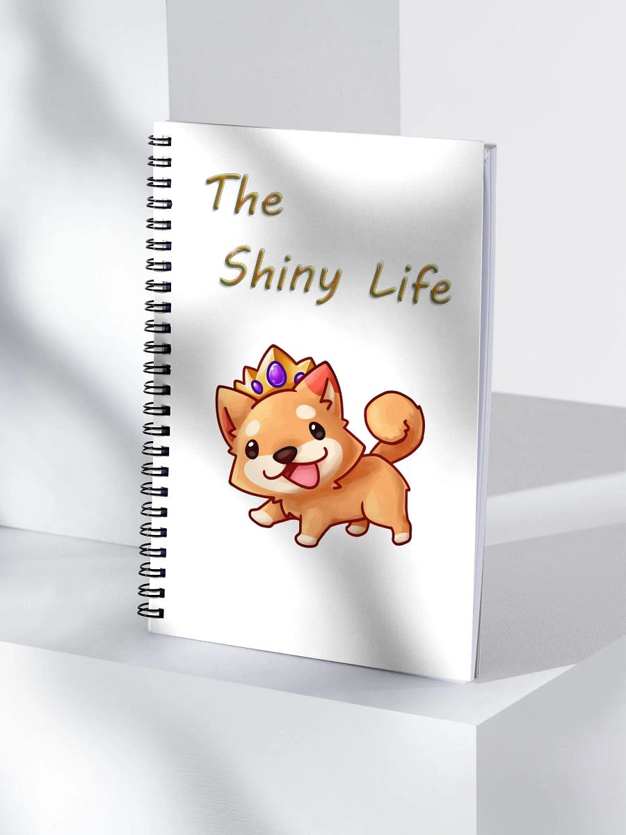 The Shiny Life Spiral Notebook product image (4)