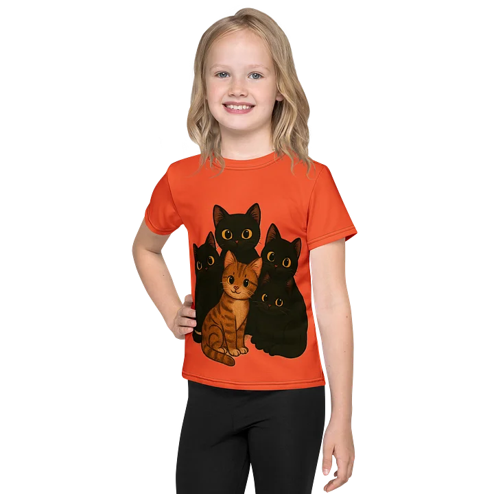 Orange kitty Adventure Kids T-Shirt product image (1)