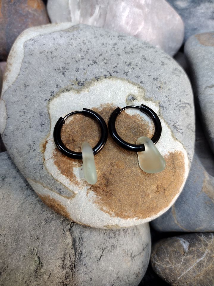 Sea Glass Earrings product image (1)