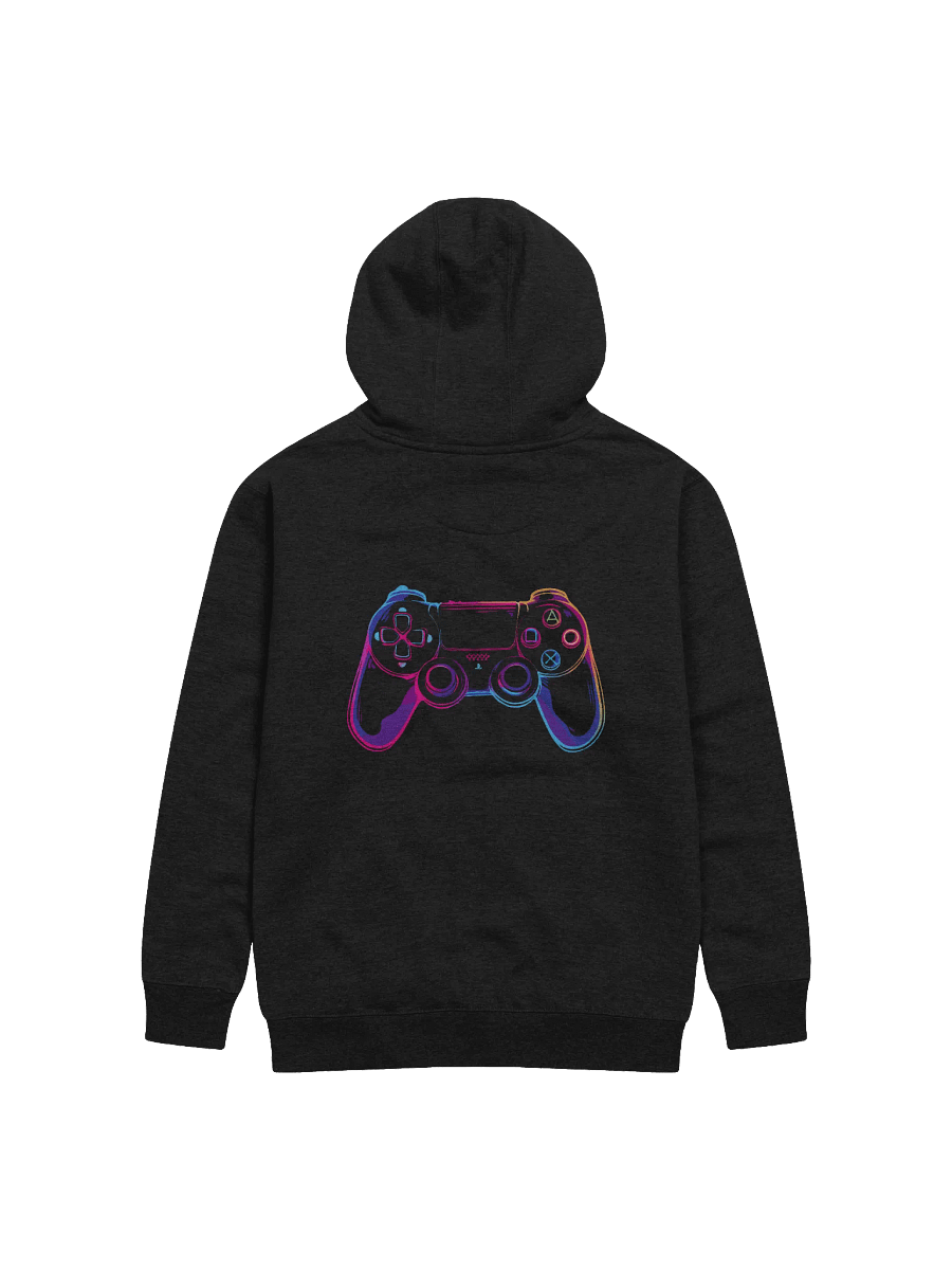 Neon Controller Back Printed Hoodie product image (2)