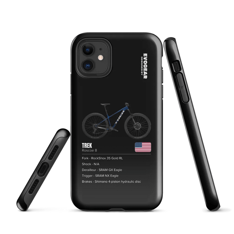 Black Roscoe 8 iPhone Case product image (1)