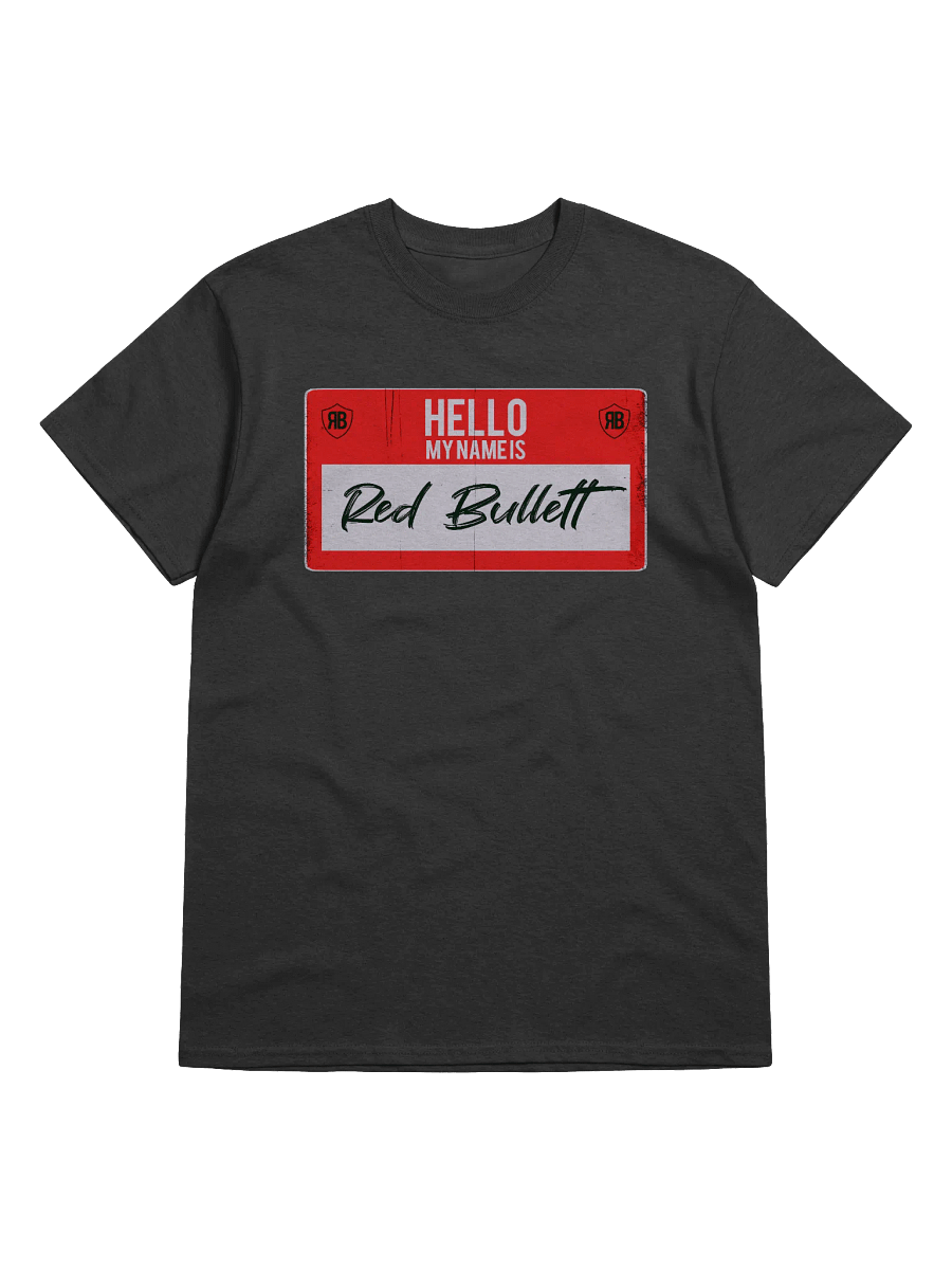 Red Bullett Name Tag T-Shirt product image (4)