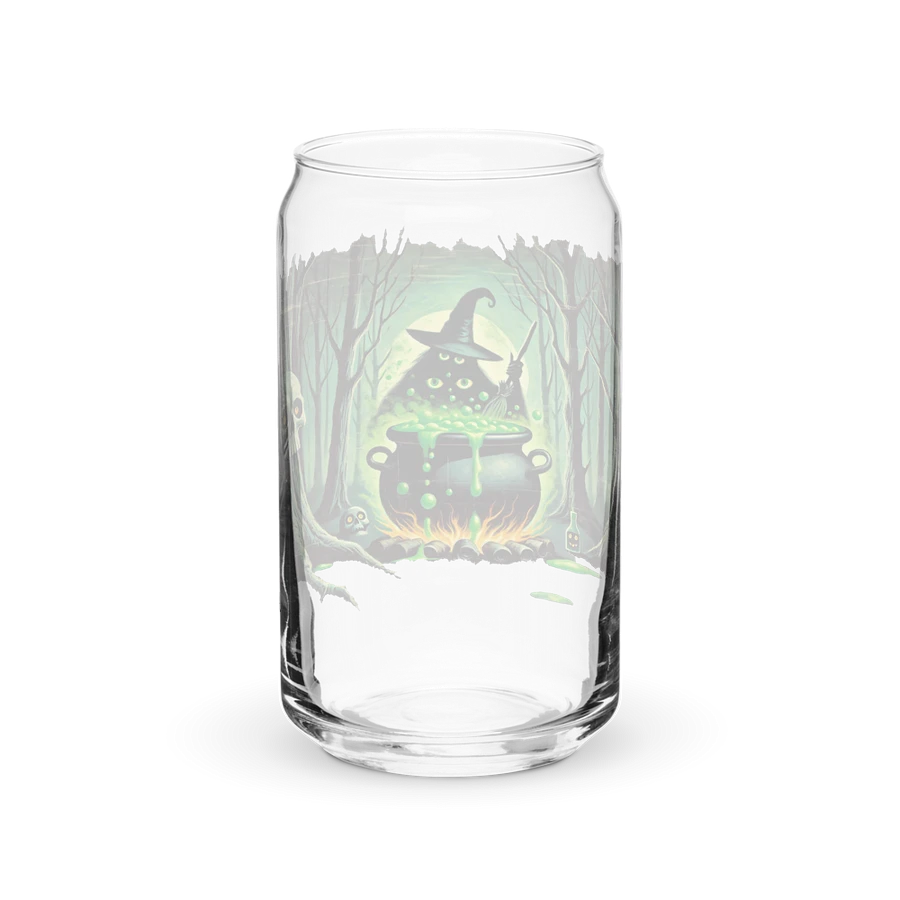 Cauldron Monster Halloween Brew Glass (Distressed Look) product image (8)