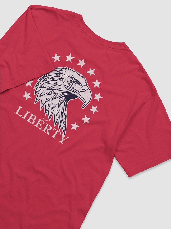 Liberty Graphic Patriotic Eagle T-Shirt (Back) product image (2)