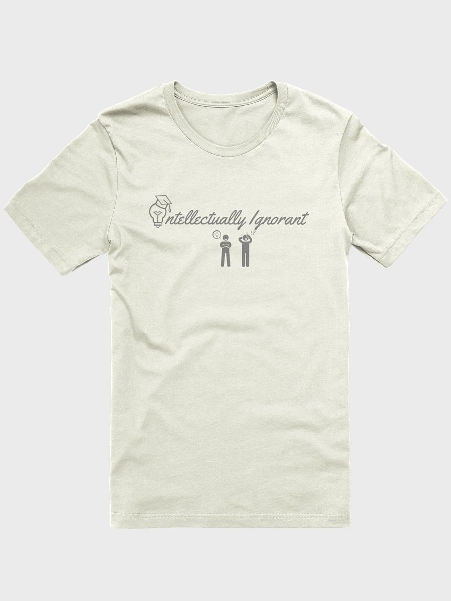 Intellectually Ignorant (GREY LOGO) Tee Shirt product image (1)