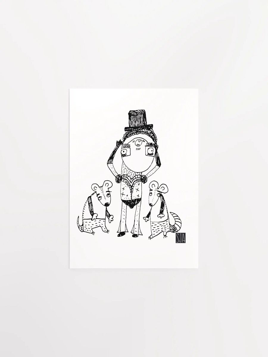 Fancy Dancer with Rat Boy Pals matte poster product image (17)