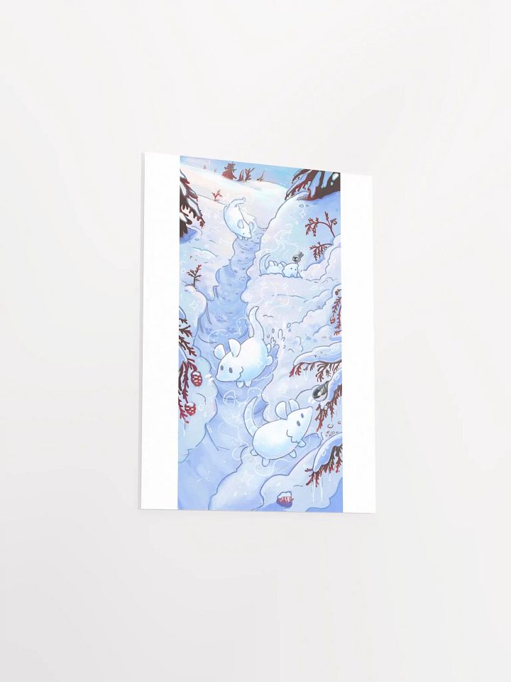 Snow Possums Print product image (2)