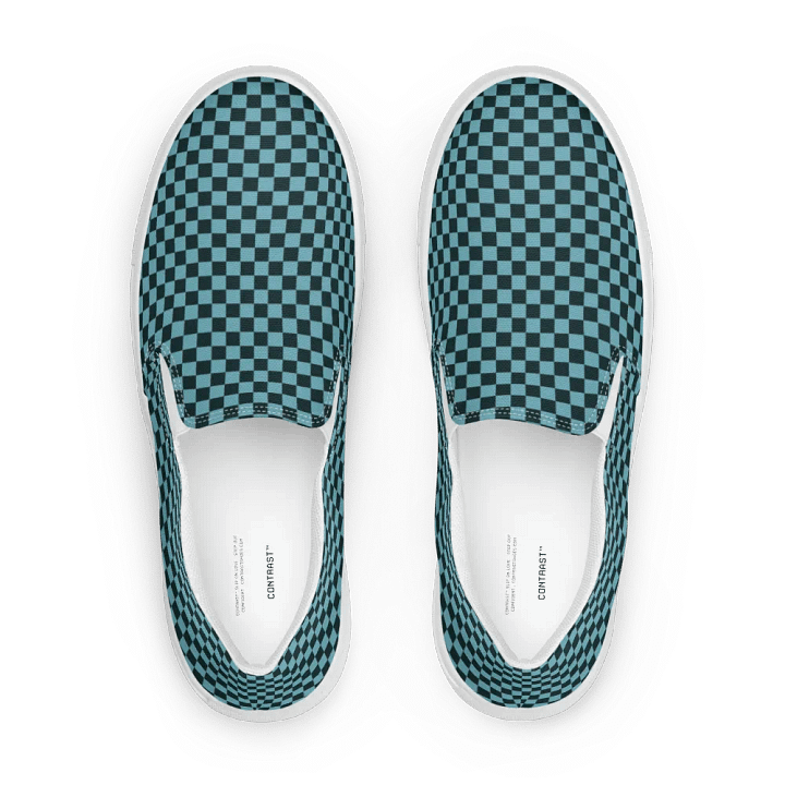 Checkered Slip Ons Men's n. 23 product image (1)