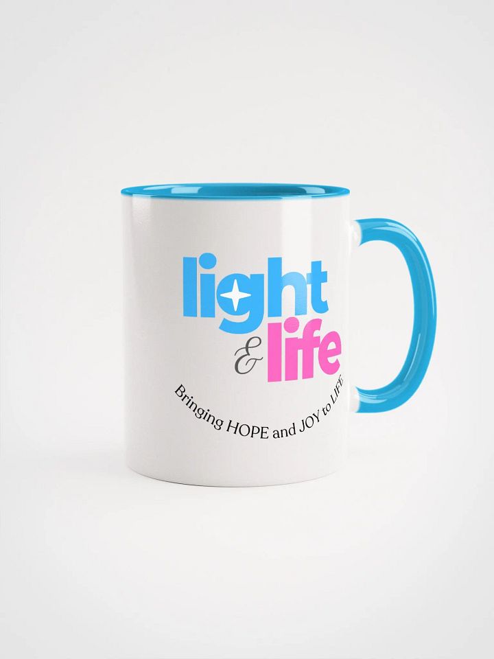 LIGHT AND LIFE - Cosmic Illumination Ceramic Mug product image (2)
